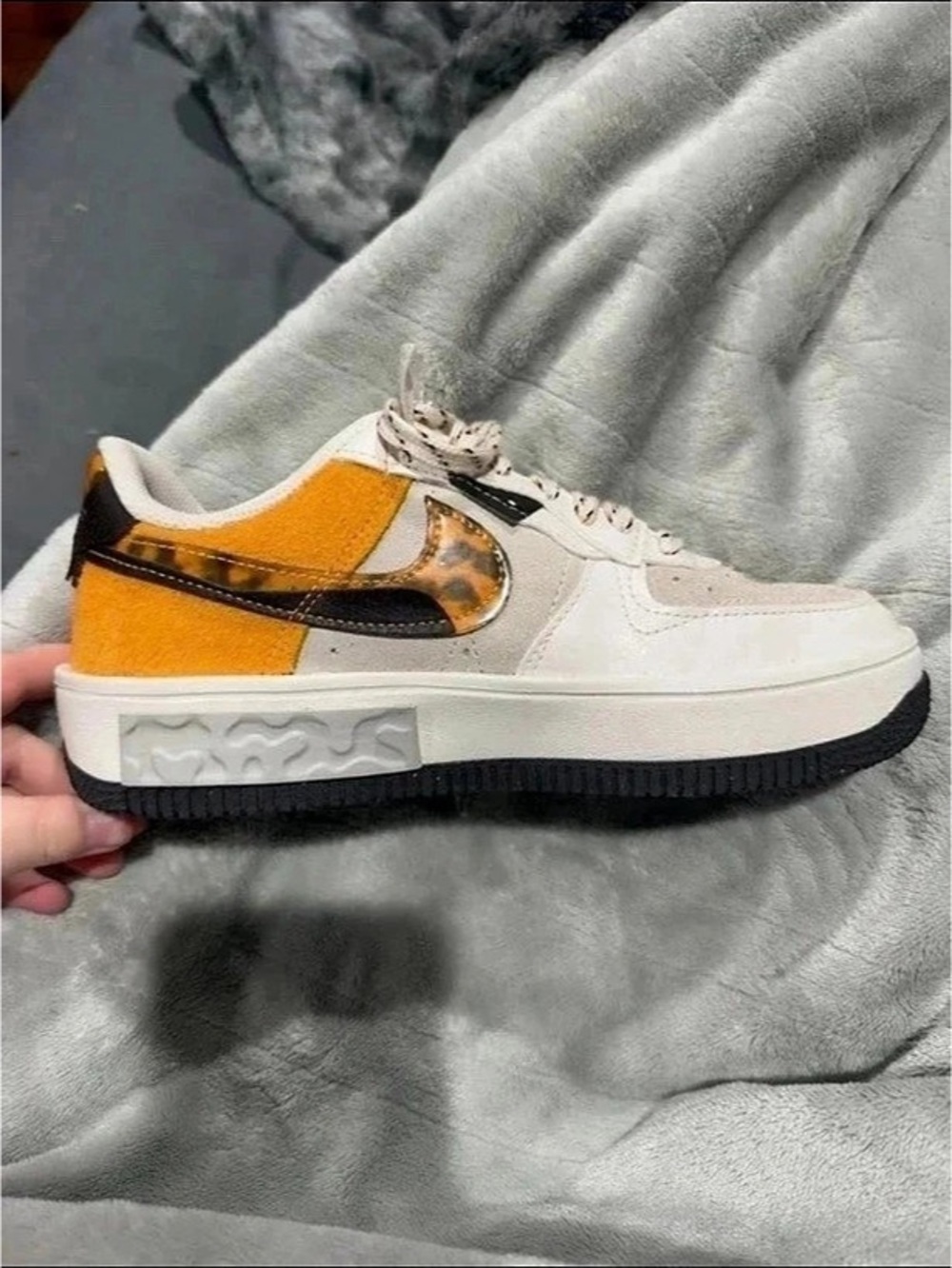 Nike Air Force 1 Fontanka "Tortoise Shell" Sneakers